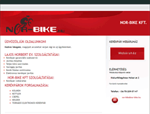 Tablet Screenshot of nor-bike.hu